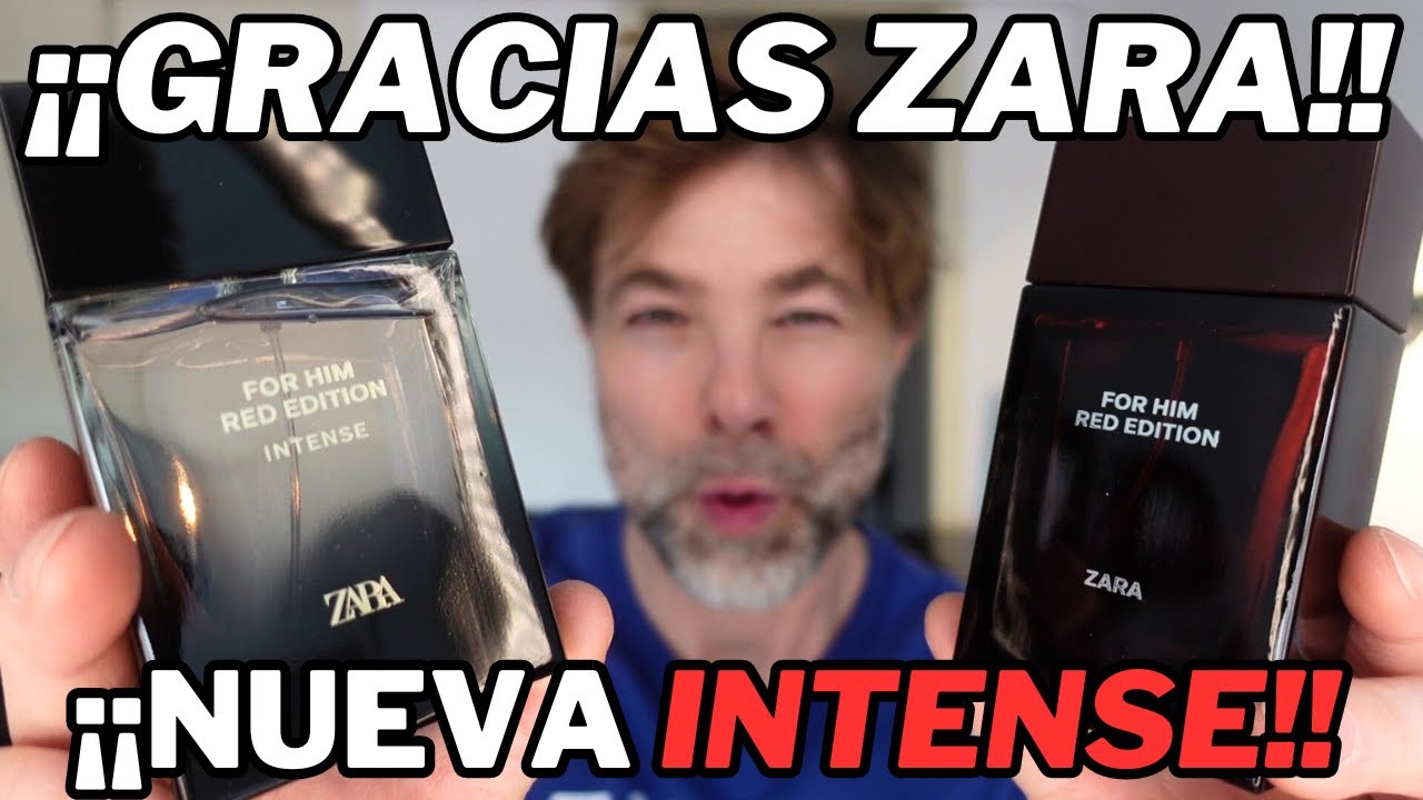 ¡ZARA FOR HIM RED EDITION INTENSE! ¡PERFUME MUY DURADERO! 💥