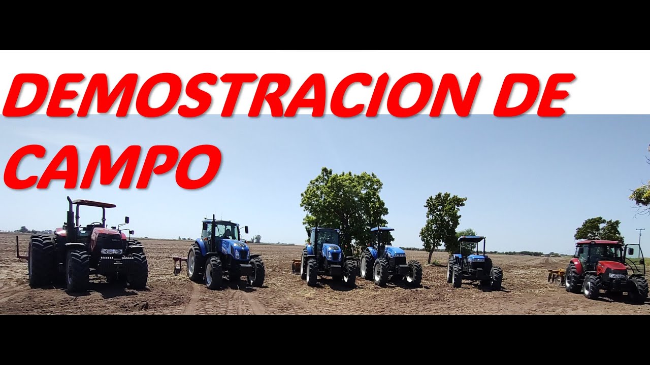 DEMOSTRACION DE TRACTORES NEW HOLLAND & CASE IH VALLE DEL YAQUI,SONORA 🚜🇲🇽🌵🌞🍉🌾🍇🌽.