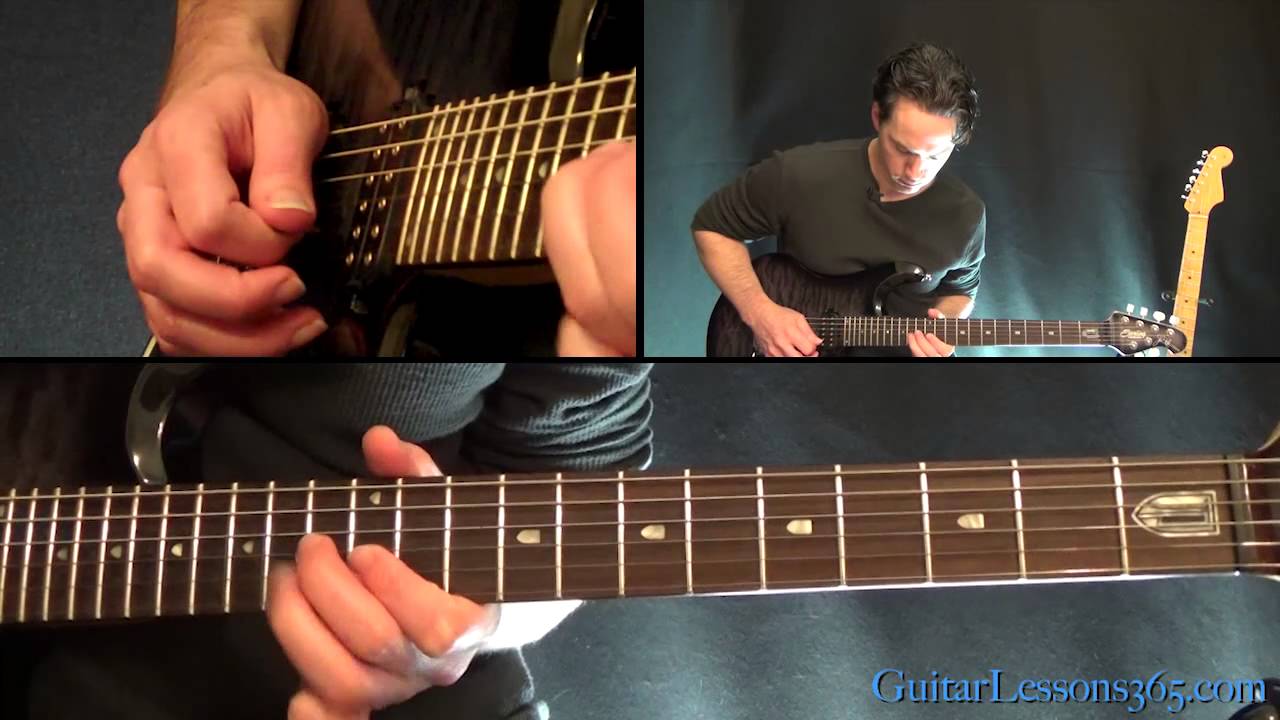 Slither Guitar Lesson Pt.2 - Velvet Revolver - Solo