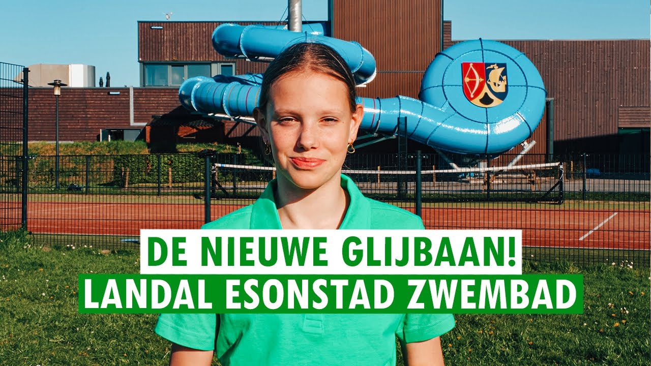 LANDAL ESONSTAD ZWEMBAD → NIEUWE GLIJBAAN 💦🤩  