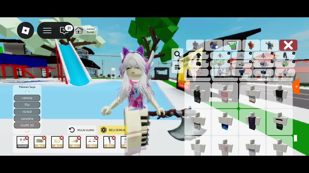 Pas aku di Roblox
