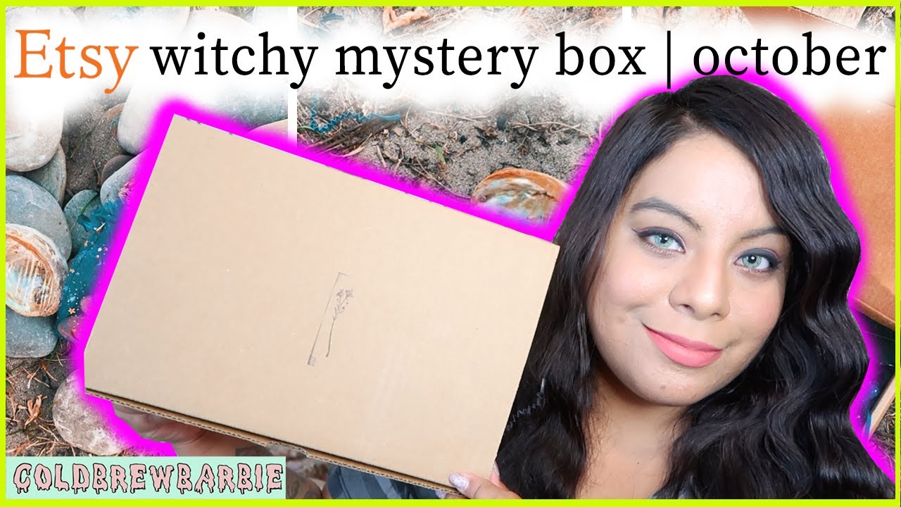 ETSY WITCHY MYSTERY BOX | OCTOBER 2020 | AVALON THE SAGE WITCH UNBOXING | #WITCHY
