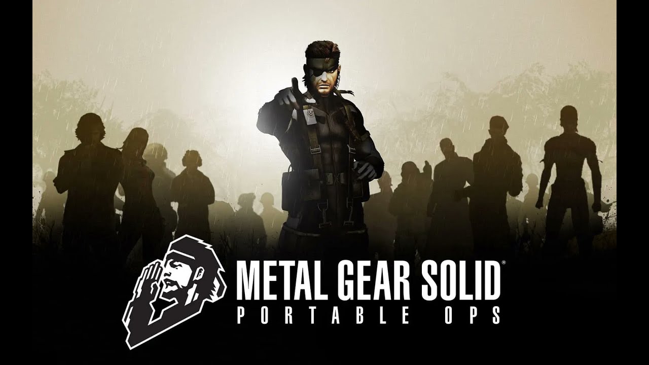 Metal Gear Portable Ops Full Story All Cutscenes (Game Movie) Big Boss Origins | MGS Story in 4K