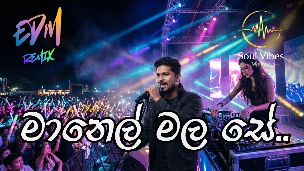 මානෙල් මල සේ  |  MANEL MALA SE | EDM Remix | Soul Vibes Music