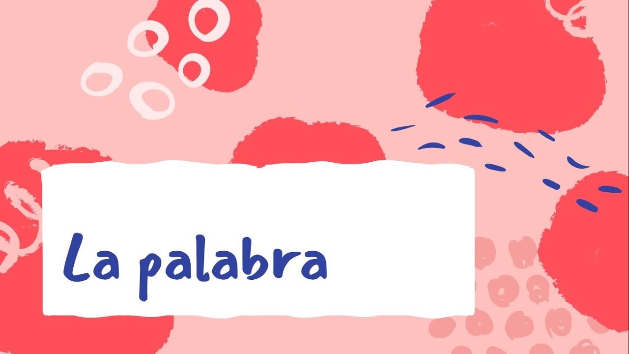 LA PALABRA - LOS MORFEMAS