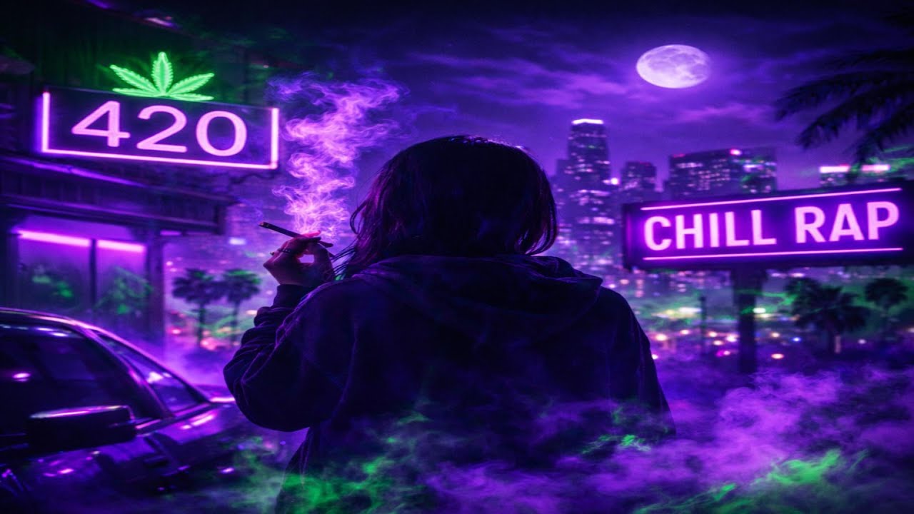 Purple Haze Chill Rap Playlist I 420 Vibes & Late Night Cruise