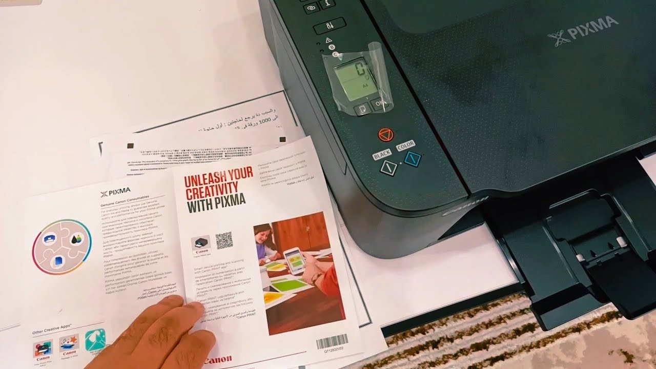 Все режимы печати на бумаге на принтере Canon Pixma TS3640