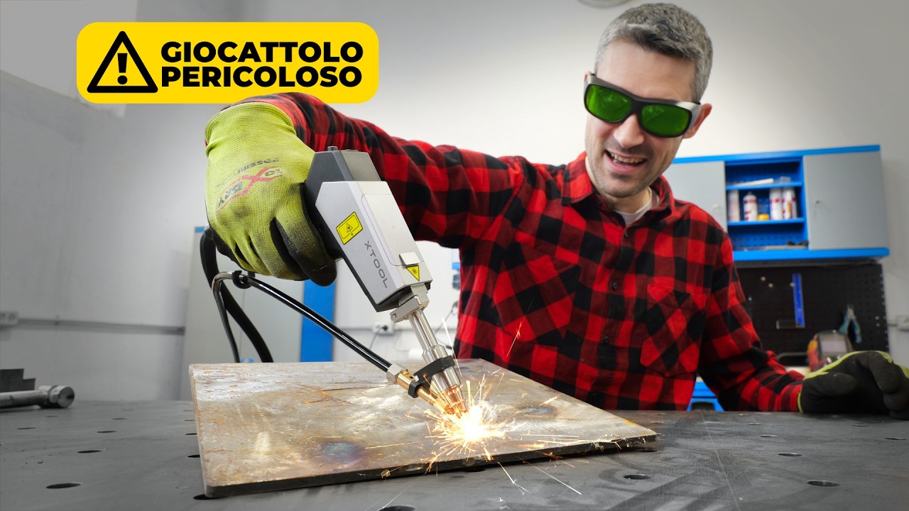 Ho testato la SALDATURA A LASER della xTool Metalfab