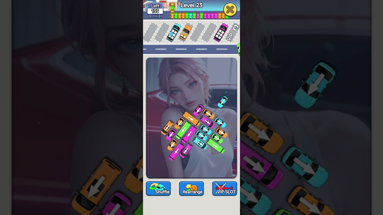 Parking Jam:Traffic Puzzle #games #gaming #gameplay