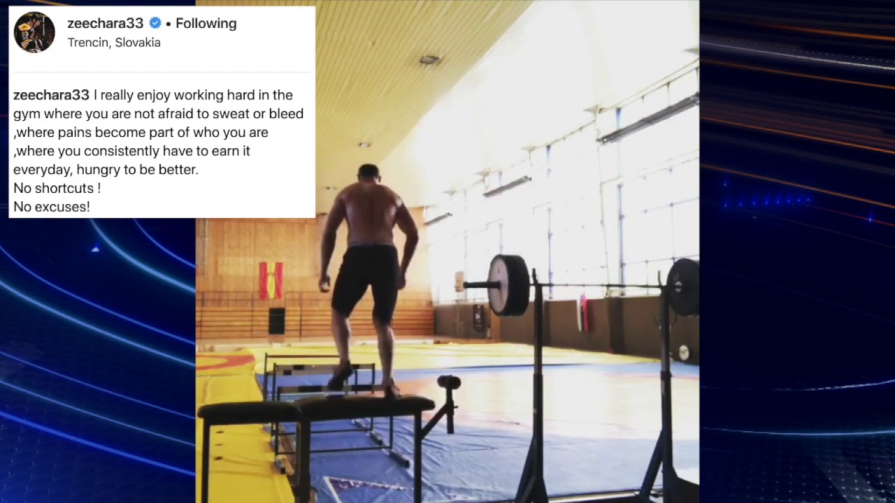 Zdeno Chara will make you feel bad about your lazy summer