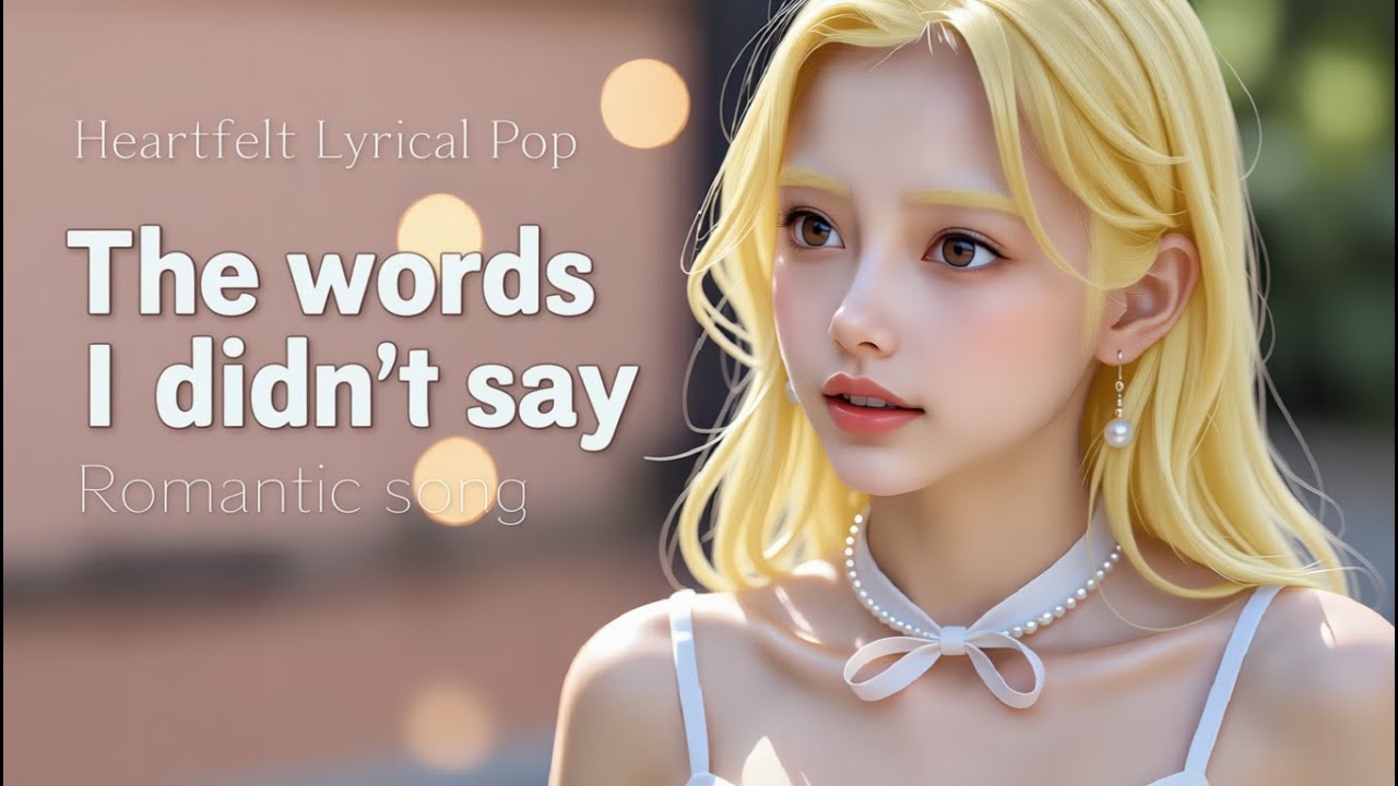 The Words I didn’t Say(하지 못한 말) – A Song of Regret and Unspoken Love