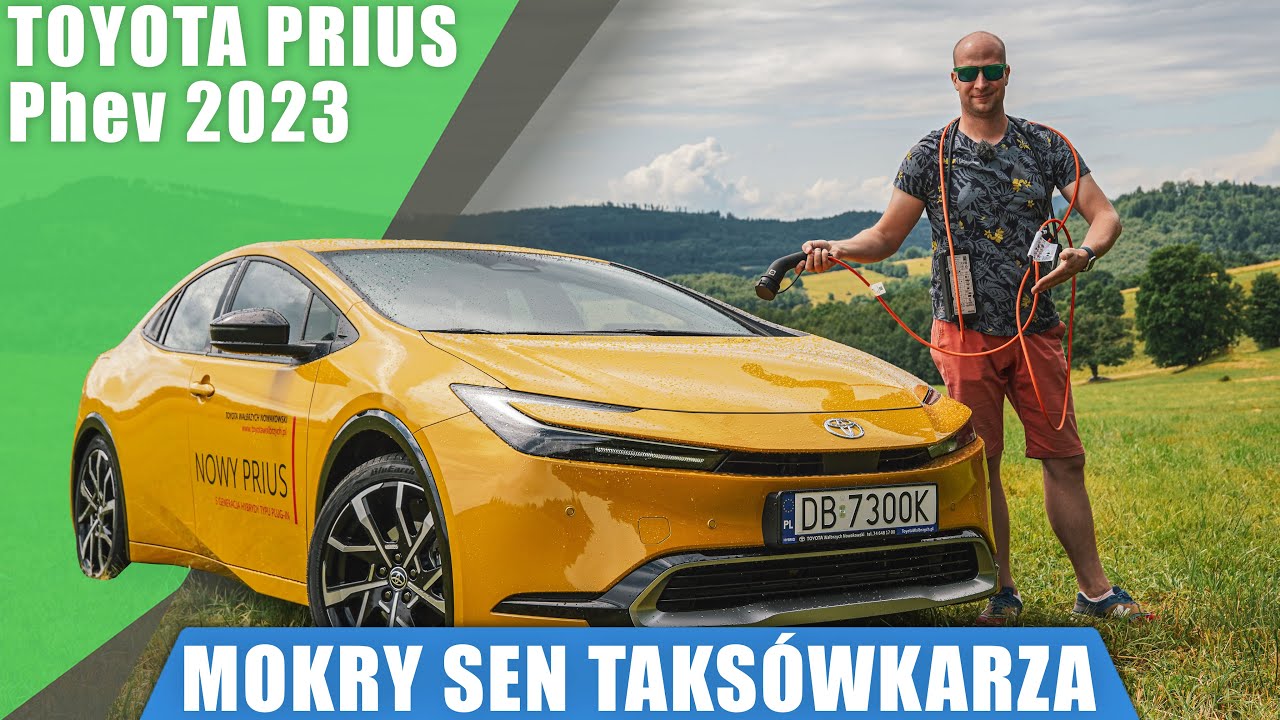 Toyota Prius Prestige Phev 223KM 2023. Mokry sen taks&oacute;wkarza!