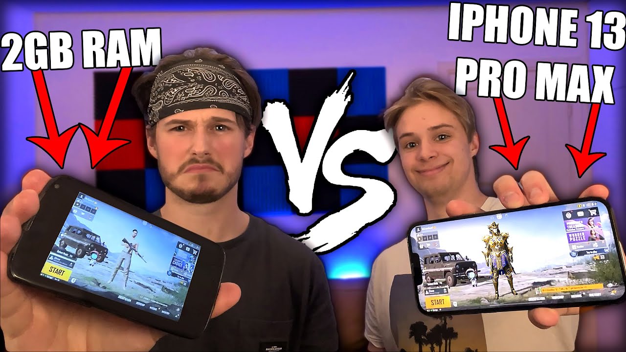 IPHONE 13 PRO vs 2GB RAM PHONE 🤣