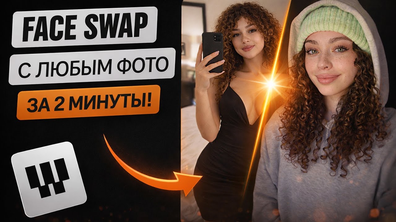 Face Swap на ЛЮБОМ фото за 2 минуты — самый простой способ
