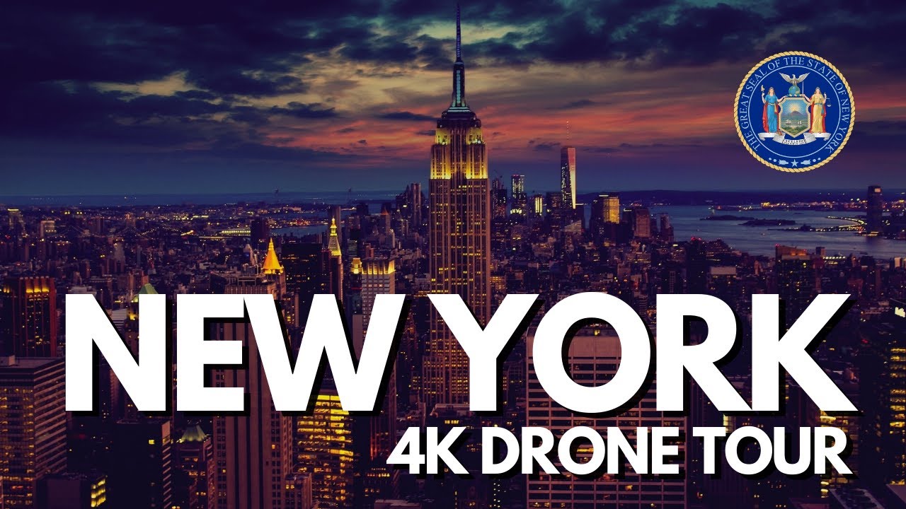 DRONE TOUR • NEW YORK, USA 🇺🇸 • 2023 • 4K