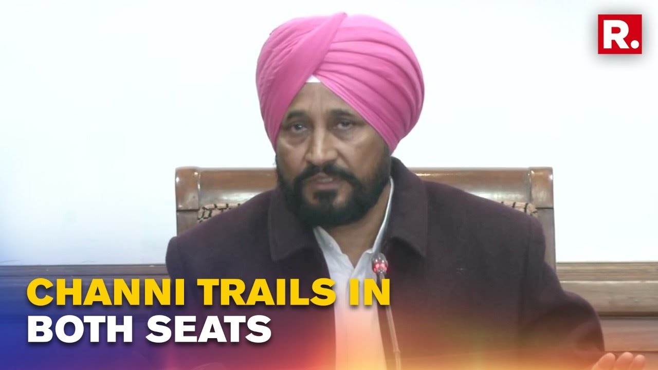 Punjab Election Results 2022: CM Channi Trails From Both Bhadaur, Chamkor Sahib As per Early Trends