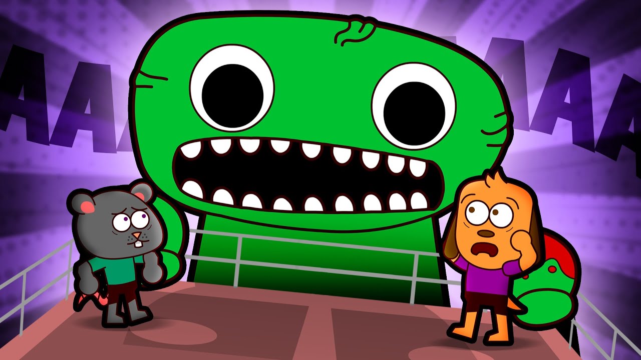 Dogo e Ratch na Creche do Banban (Garten of Banban) | Animação