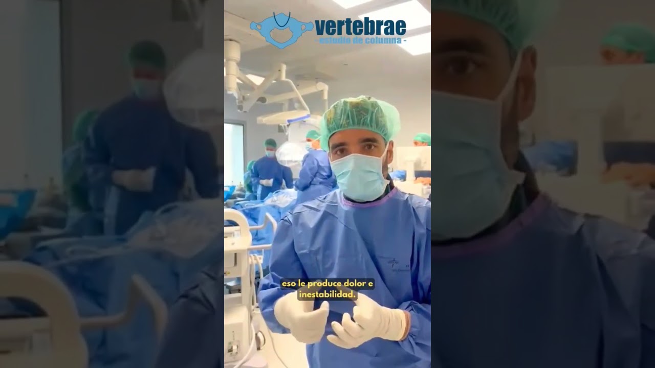 Fractura de la segunda v&eacute;rtebra lumbar #salud #espalda #cirugia #operacion