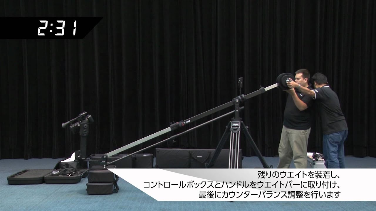 SWIFT JIB50KIT & REMO30 セッティング