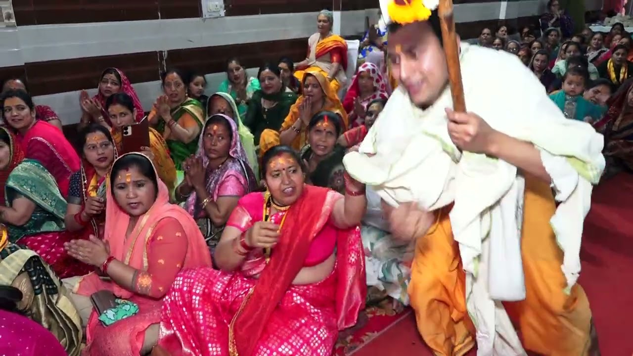 Kaise aaun re Kanhai Shrimad Bhagwat katha Uttam Nagar #guruji Krishna Sanjay ji Maharaj