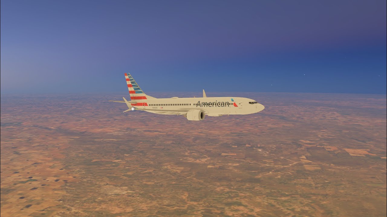 American Boeing 737 max 8 San Diego to Miami Infinite Flight open beta
