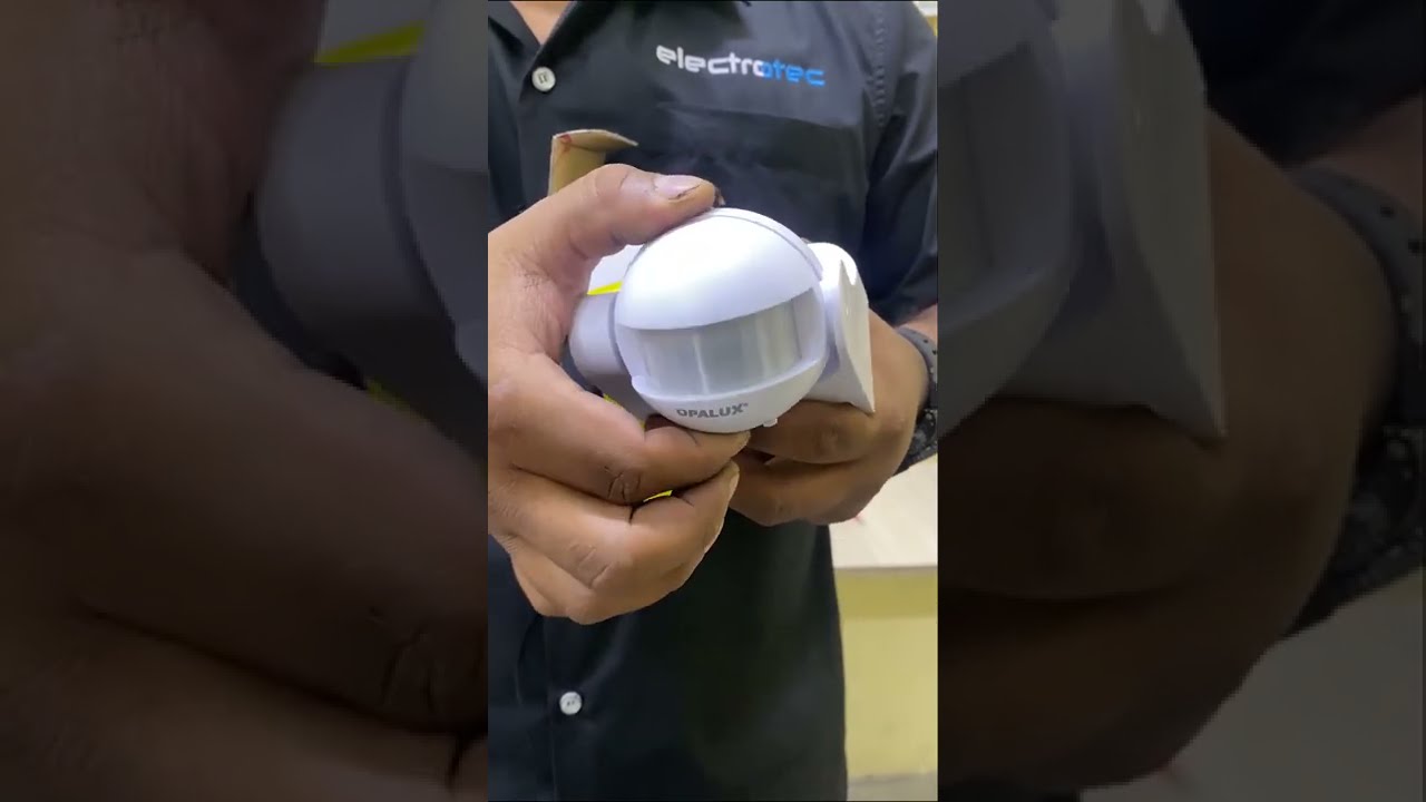 Instalaci&oacute;n paso a paso de un SENSOR DE MOVIMIENTO