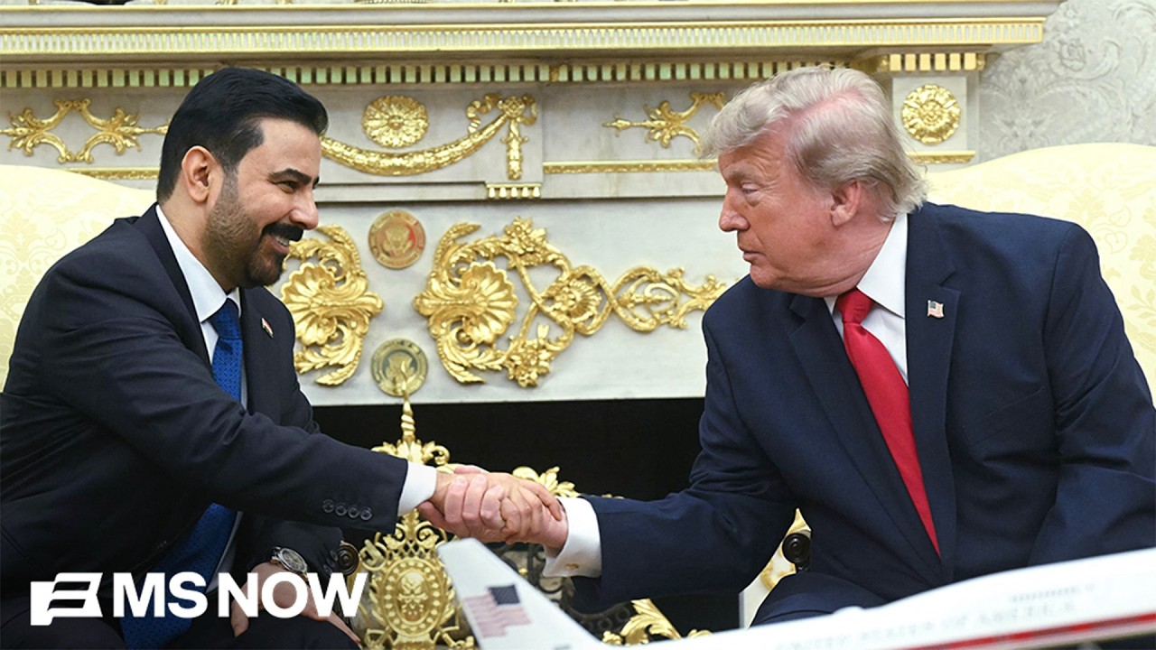 Trump participates in bilateral meeting with Iraqi Prime Minister after Iran war restarts