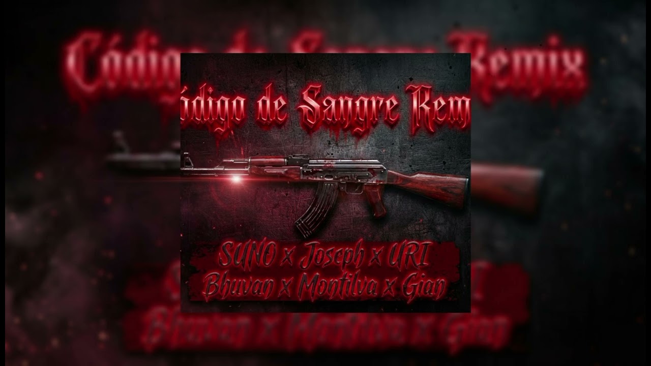 SUNO x Joseph x URI x Bhuvan x Montilva x Gian - Código de Sangre Remix Red [Official Audio]