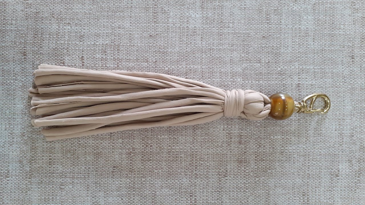 Tassel de fio de malha