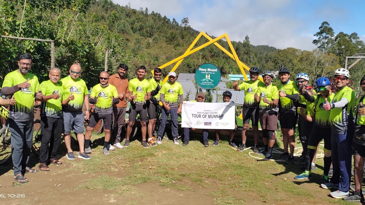 11Jan26 Sunday: Day1 of Cycle Ride from Adimali - Munnar - Vattavada 