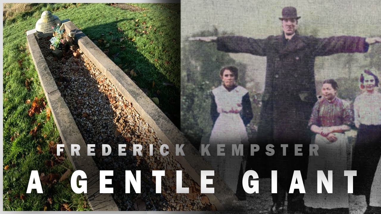 A Real GIANTS Grave!  The Story of Frederick Kempster - The Blackburn Giant (1889 - 1918)