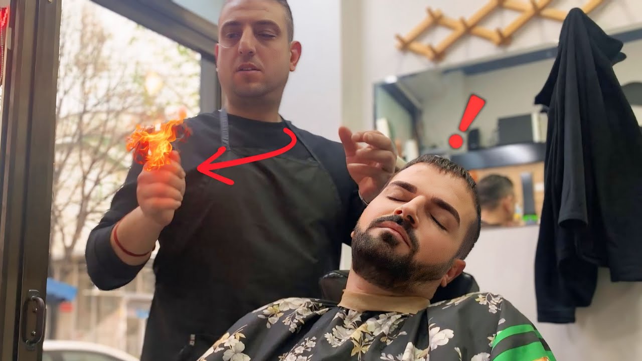ASMR Barber Celal 💈 Satisfying Beard Trim & Haircut