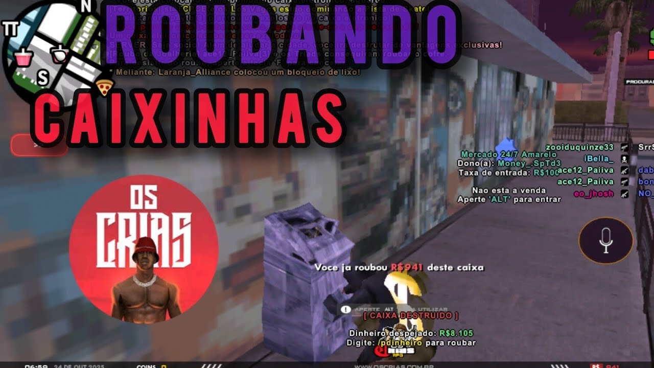 GANHEI MUITO DINHEIRO 💰💸 😱 (OS CRIAS RPG) 