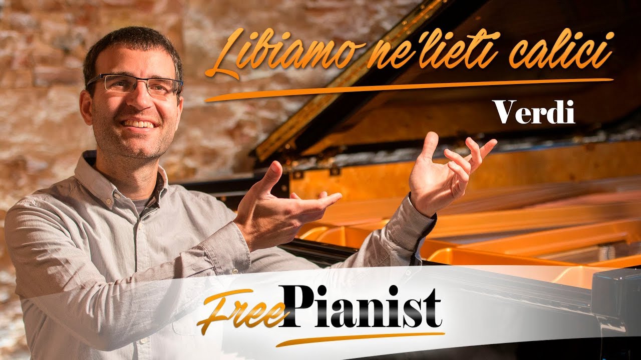 Libiamo ne'lieti calici (Brindisi) - KARAOKE / PIANO ACCOMPANIMENT - La Traviata - Verdi