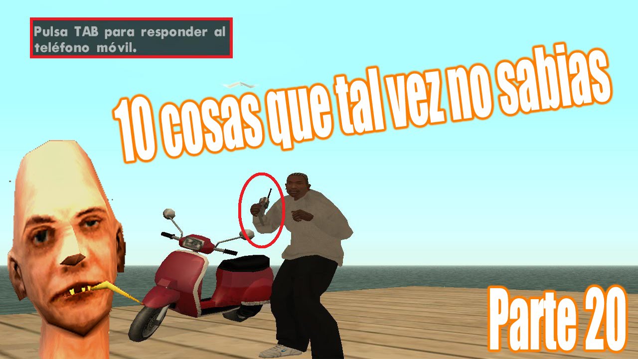 GTA San Andreas 10 Cosas que tal vez no sabías (Parte 20) - Loquendo