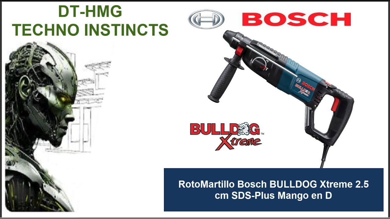 Rotomartillo Bosh Bulldog Xtreme SDS PLUS modelo 11255VSR