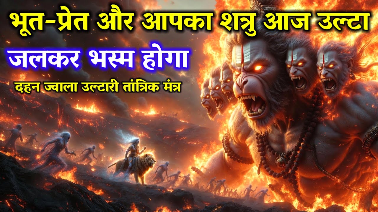 11 Mukhi Hanuman Dahan Jwala Mantra | #hanumanmantra 