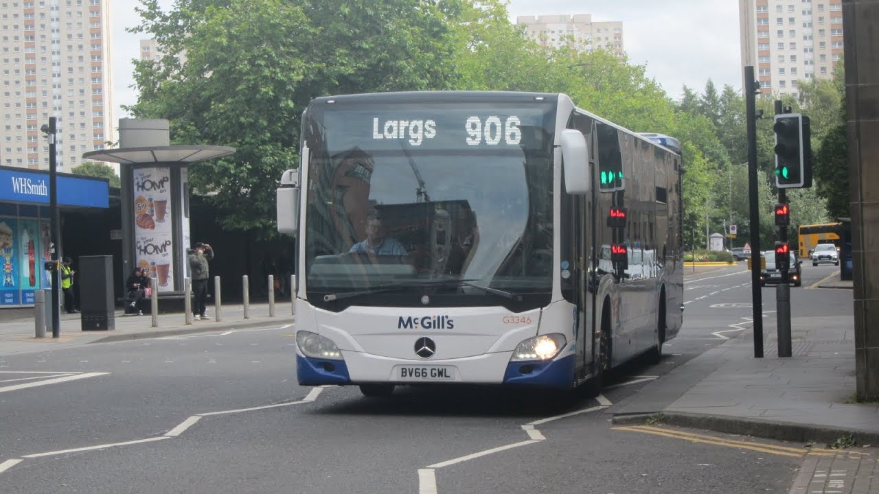 *Thrash*  G3350 - BF67WKJ (McGills Buses) 