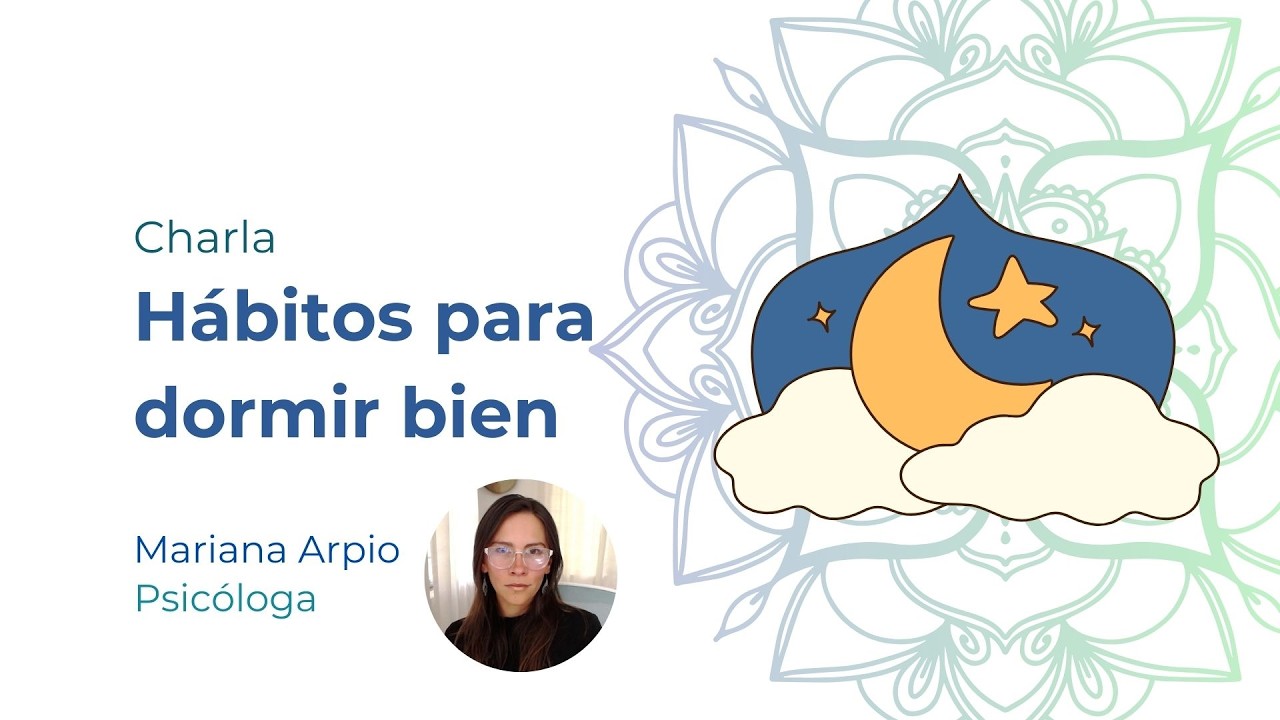 Hábitos para dormir bien