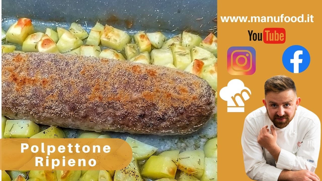 Polpettone Ripieno con Patate, segreti per non farlo seccare in cottura.