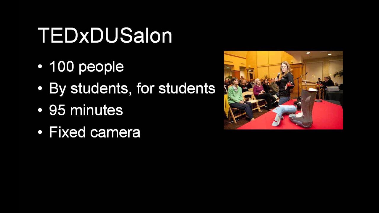 TEDx Learning Series: University Events
