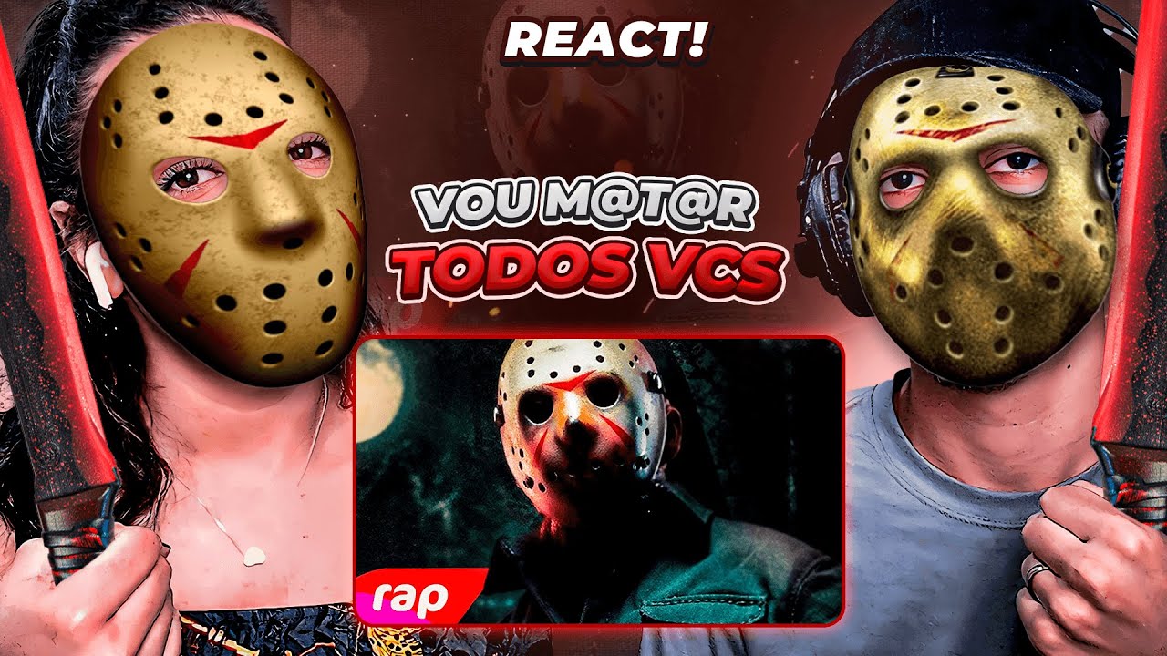 Rap do Jason (Sexta-Feira 13) - A NOITE DE CAÇA COMEÇOU | NERD HITS | [React Rap Nerd] 🔥