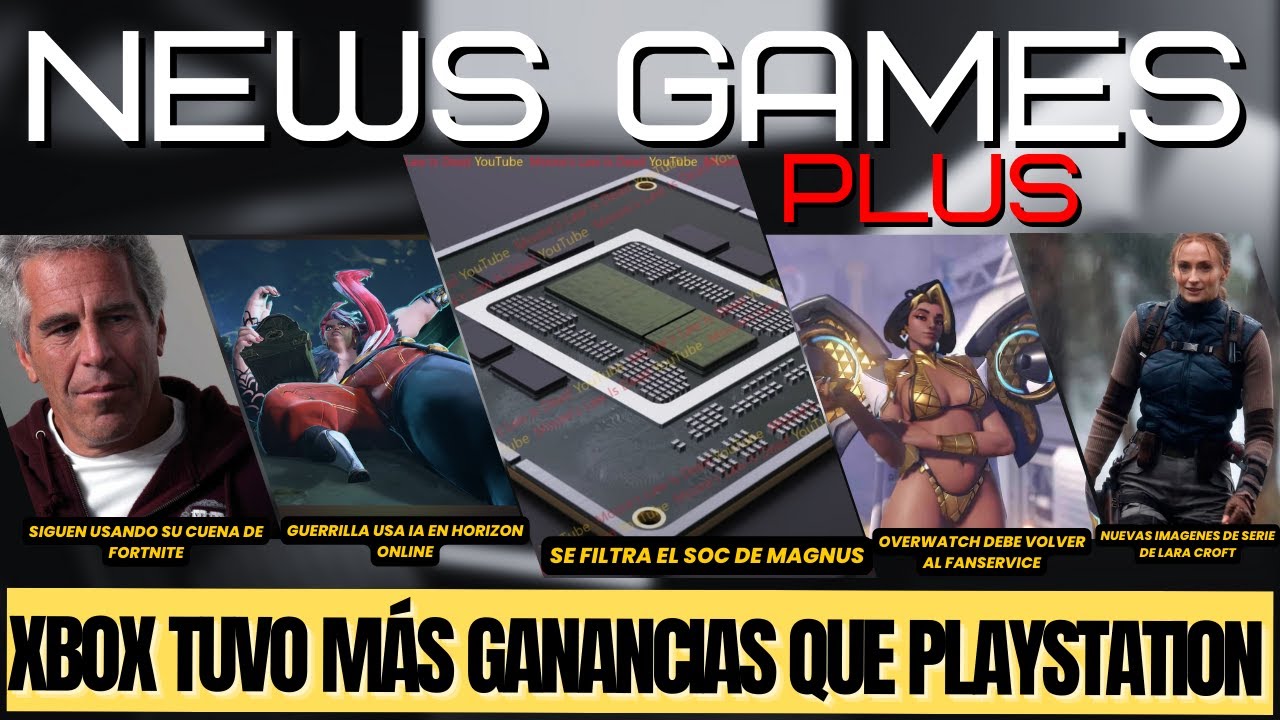 SE FILTRA EL SOC DE XBOX MAGNUS | XBOX TUVO MÁS INGRESOS QUE PLAYSTATION | GUERRILLA UTILIZA IA