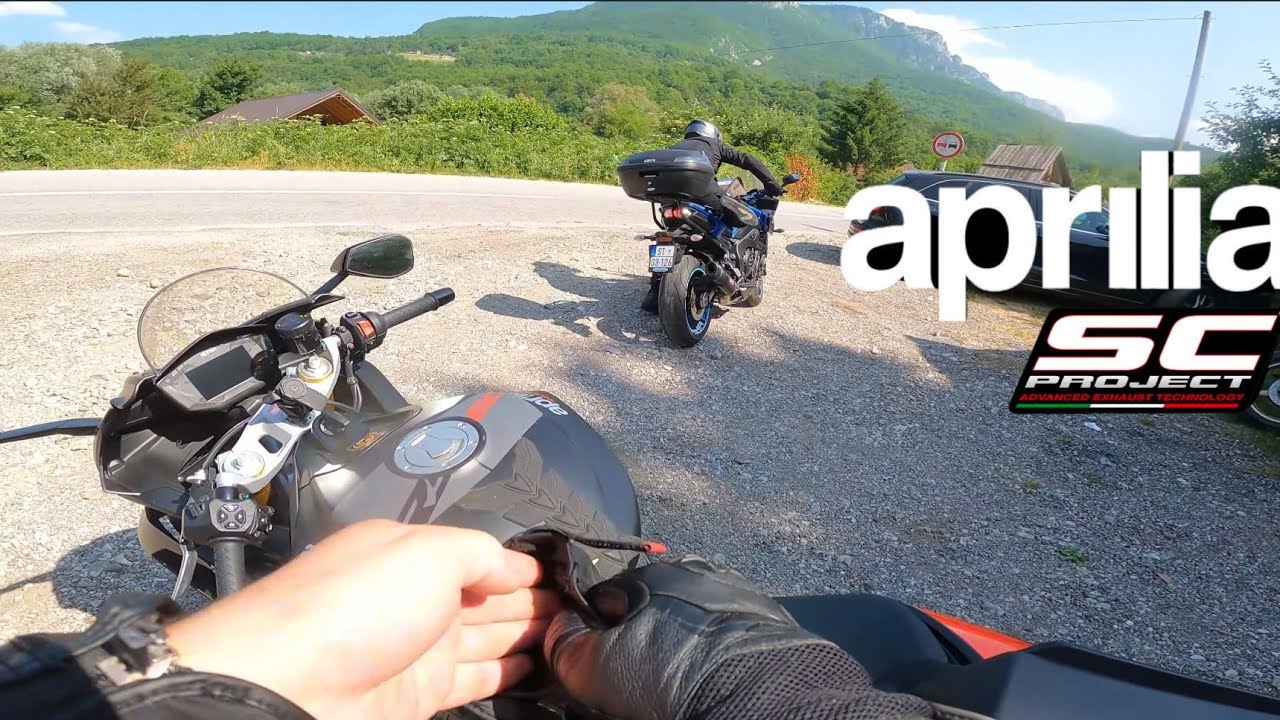 Nacionalni park Sutjeska | Aprilia RS 660 | SC1-R no DB killer | Chill group ride