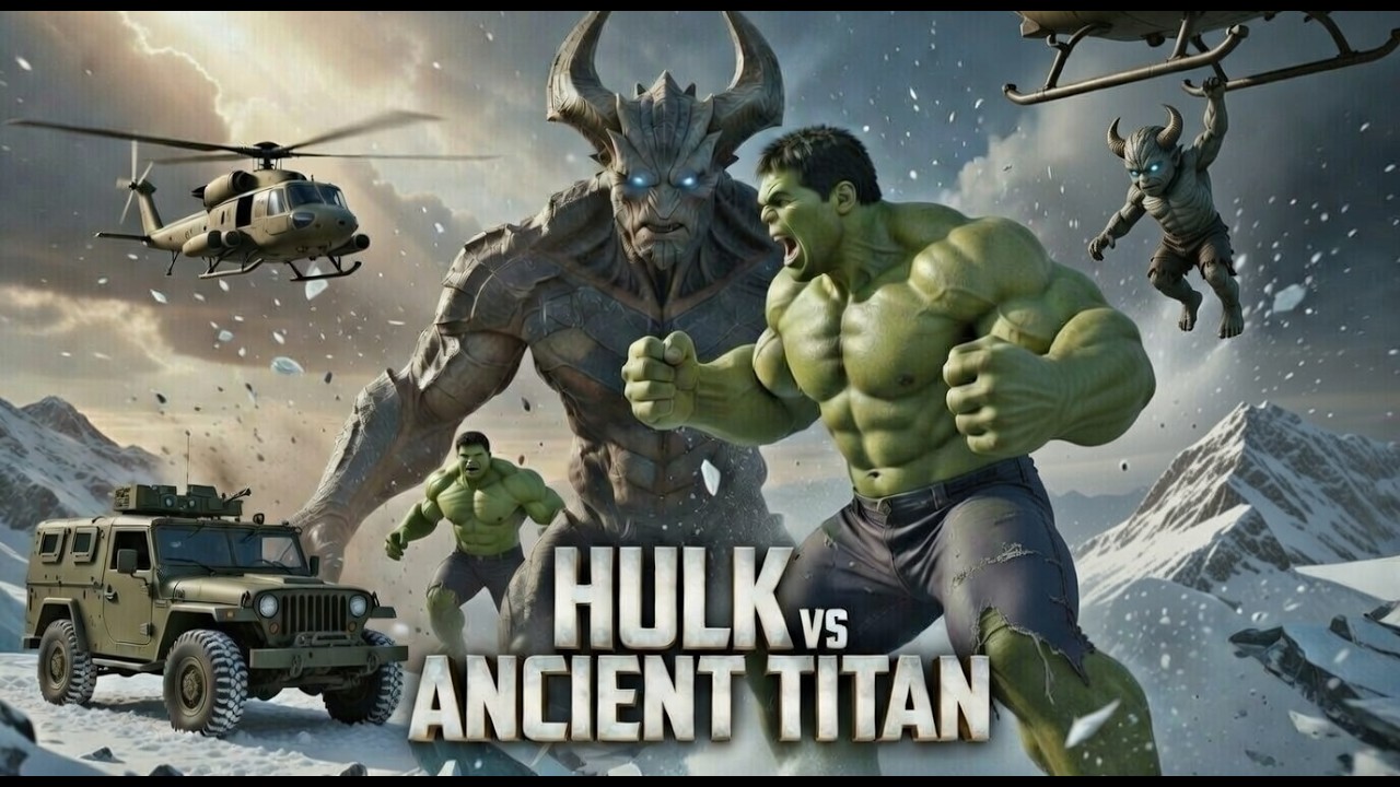 HULK vs ANCIENT TITAN | Duniya Ka Sabse Bada Monster Jag Utha | Documentary Footage I Epic Monster I