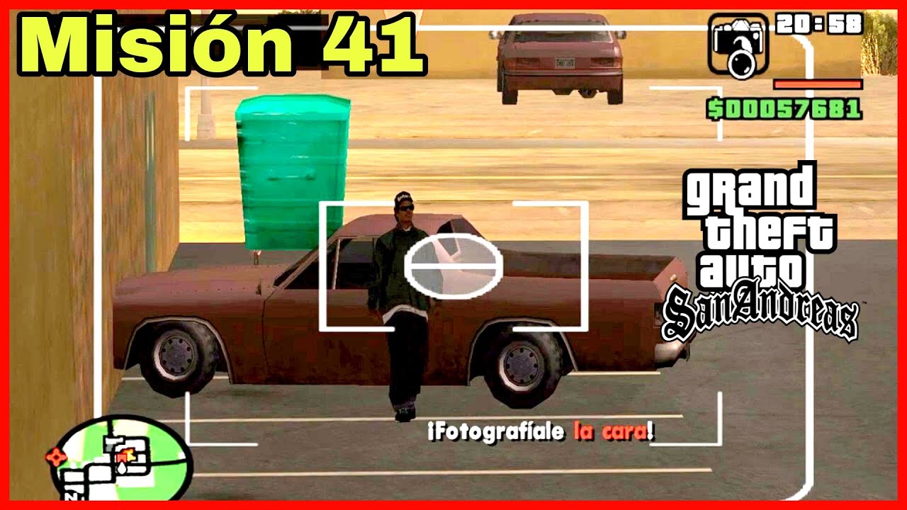 🔥GTA San Andreas - Misión #41 - Photo Opportunity (Español HD) ANDROID, PC, PS2, PS3 PS4, XBOX 360