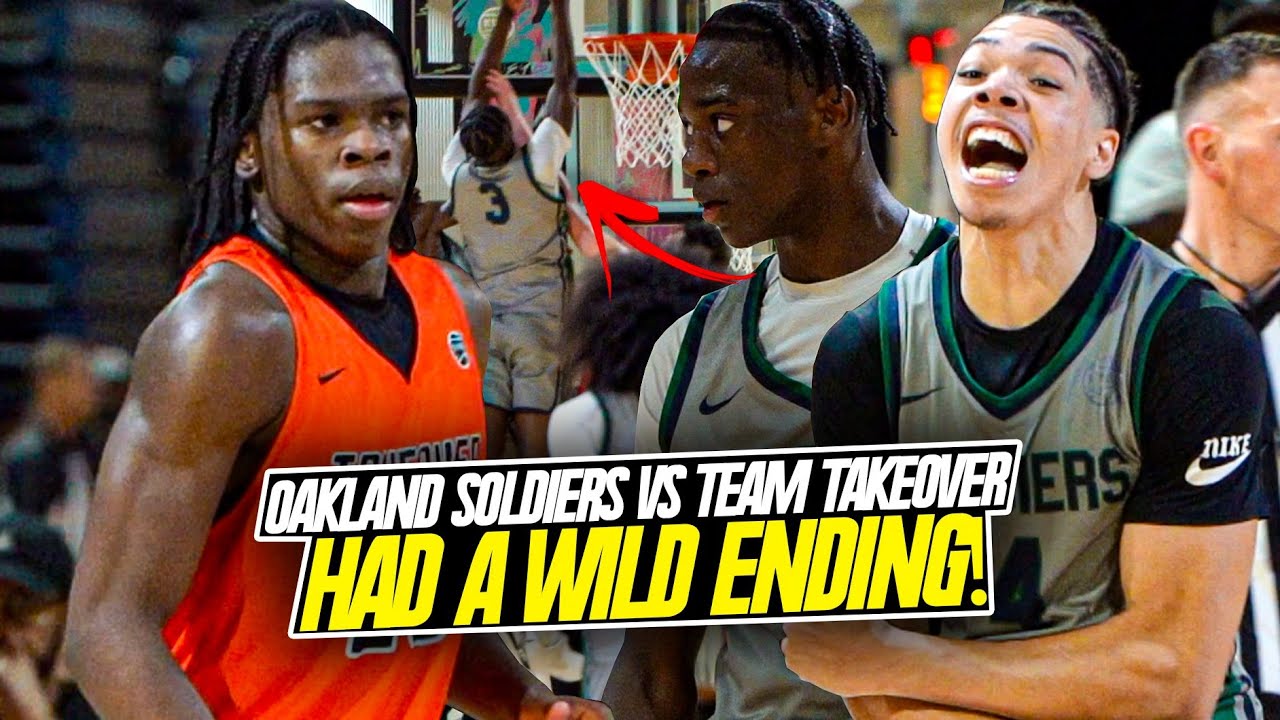 #1 Ranked AJ Dybantsa & Tyran Stokes GETS TESTED By Tough Squad! (WILD ENDING!)