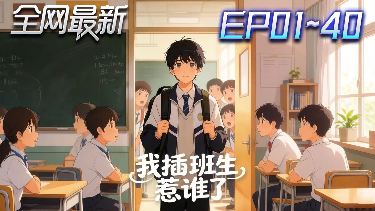 ⚡【首播漫剧】《我插班生惹谁了》💥第1~40集：被全班女生圍攻？青梅竹馬＋妹妹全來欺負我！？！ #修仙 #ai漫剧 #動畫 #繫統 #末世 #小欣说文