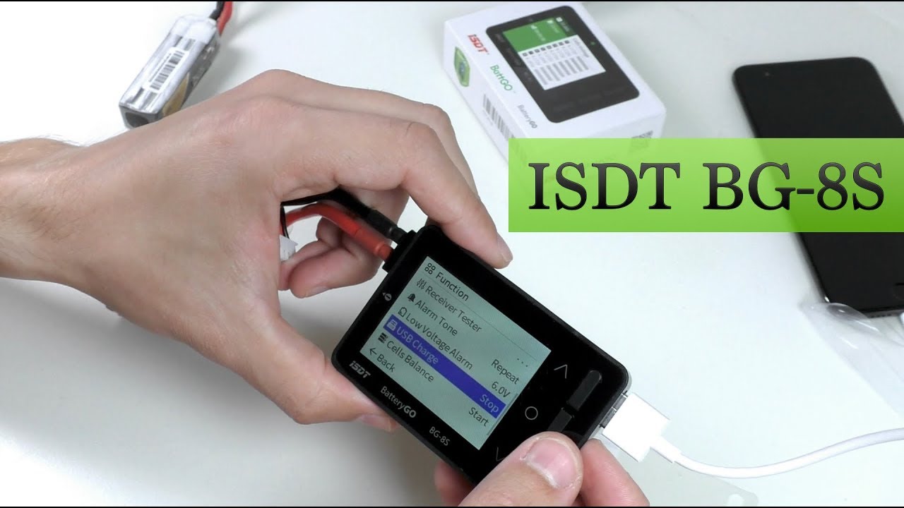 Супер тестер ISDT BG-8S
