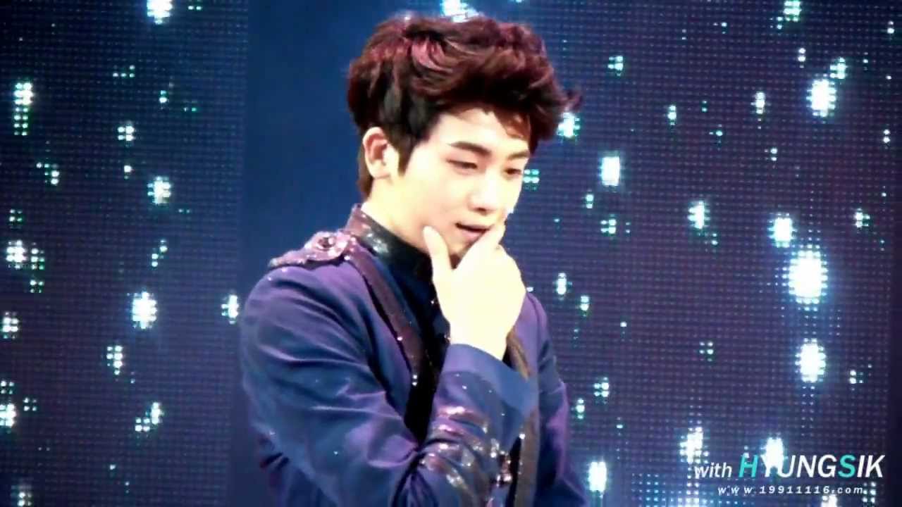 130324 ZE:A-FIVE 쇼케이스 Hyungsik 헤어지던 날
